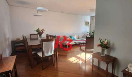 Apartamento com 3 dormitórios à venda, 179 m² por R$ 1.200.000,00 - Ponta da Praia - Santos/SP