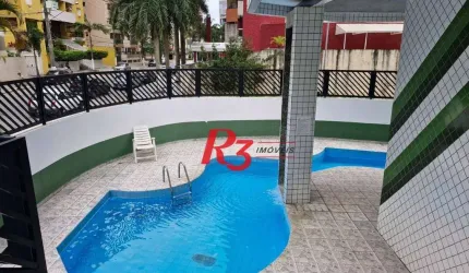 Apartamento com 2 dormitórios à venda, 75 m² por R$ 500.000,00 - Canto do Forte - Praia Grande/SP
