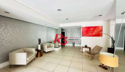 Apartamento com 1 dormitório à venda, 44 m² por R$ 650.000,00 - Ponta da Praia - Santos/SP