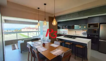 Apartamento com 3 dormitórios à venda, 117 m² por R$ 1.277.000,00 - Boqueirão - Praia Grande/SP