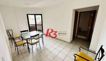OPortunidade à venda em Santos, 1 quarto, portaria 24h, lazer completo, condição muito especial, localização ótima!!