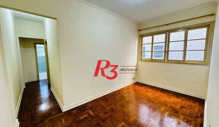 Apartamento com 2 dormitórios à venda, 66 m² por R$ 316.000,00 - José Menino - Santos/SP