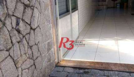 Sobrado com 3 dormitórios à venda, 163 m² - Marapé - Santos/SP