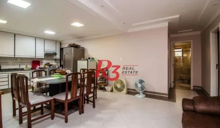 Apartamento com 3 dormitórios à venda, 160 m²  - Canto do Forte - Praia Grande/SP