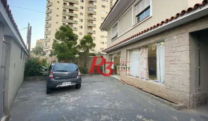 Casa, 450 m² - venda por R$ 12.000.000,00 ou aluguel por R$ 22.000,00/mês - Gonzaga - Santos/SP