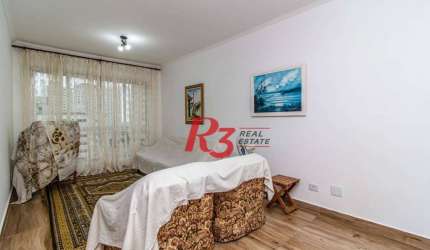 Cobertura com 2 dormitórios à venda, 192 m² - José Menino - Santos/SP