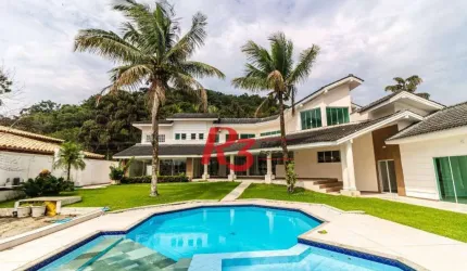 Casa com 5 dormitórios à venda, 1000 m² por R$ 13.400.000,00 - Santo Amaro - Guarujá/SP