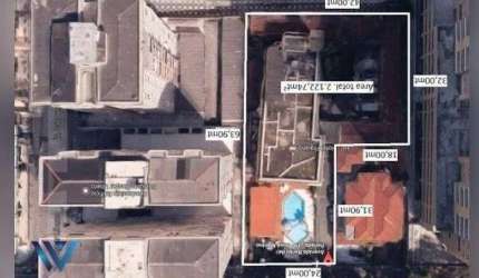 Terreno à venda, 2112 m² por R$ 21.150.000,00 - José Menino - Santos/SP
