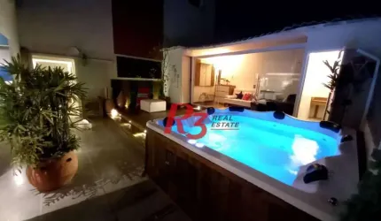 Cobertura com 4 dormitórios à venda, 238 m² - Praia da Enseada - Guarujá/SP
