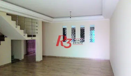 Sobrado, 410 m² - venda por R$ 2.500.000,00 ou aluguel por R$ 15.100,00/mês - Campo Grande - Santos/SP