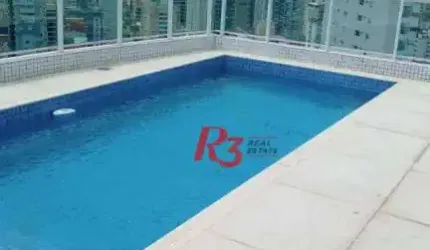 Cobertura à venda, 289 m² por R$ 3.990.000,00 - Gonzaga - Santos/SP