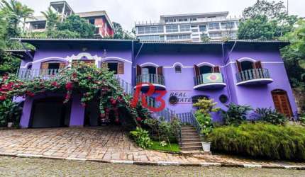 Casa com 6 dormitórios para alugar, 551 m² por R$ 11.500,00/mês - Morro Santa Terezinha - Santos/SP