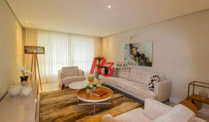 Cobertura à venda, 289 m² por R$ 2.500.000,00 - Ponta da Praia - Santos/SP