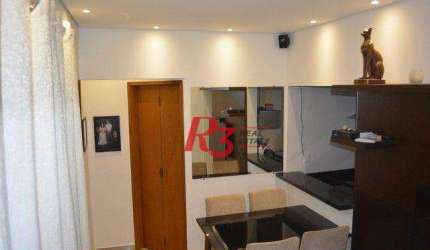 Sobrado com 3 dormitórios à venda, 180 m² - Castelo - Santos/SP