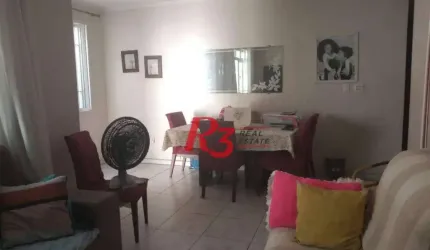 Casa com 3 dormitórios, 103 m² - venda ou aluguel - Marapé - Santos/SP