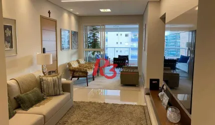 Apartamento com 3 dormitórios à venda, 127 m² por R$ 1.950.000,00 - Boqueirão - Santos/SP