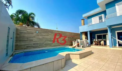 Sobrado com 4 dormitórios à venda, 173 m² - Solemar - Praia Grande/SP