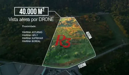 Terreno à venda, 40000 m² - Cing - Guarujá/SP