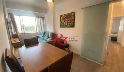 Apartamento com Vista Mar por R$ 244.000 - Itararé - São Vicente/SP