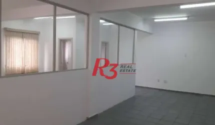 Sala comercial na Vila Mathias em Santos