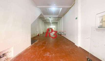 Galpão para alugar, 200 m² - Centro - Santos/SP