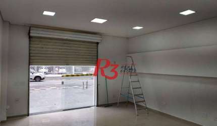 Loja à venda, 75 m² por R$ 1.490.000,00 - Boqueirão - Santos/SP