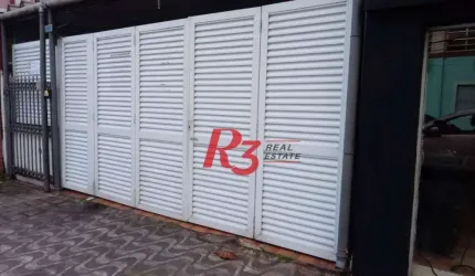 Casa com 3 dormitórios à venda, 95 m² por R$ 620.000,00 - Embaré - Santos/SP