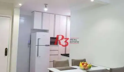 Apartamento com 2 dormitórios à venda, 97 m² - Centro - Guarujá/SP