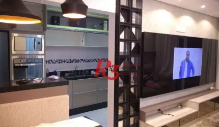 Apartamento com 2 dormitórios à venda, 150 m² - Caiçara - Praia Grande/SP
