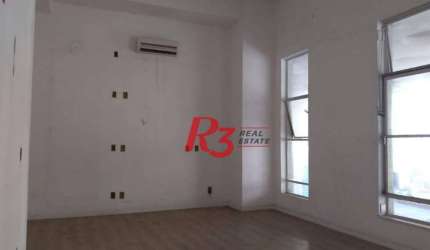 Sala para alugar, 46 m² - Gonzaga - Santos/SP
