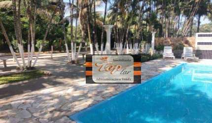 Chácara com 3 dormitórios à venda, 2800 m² por R$ 1.300.000,00 - Chácara Flora - Lins/SP