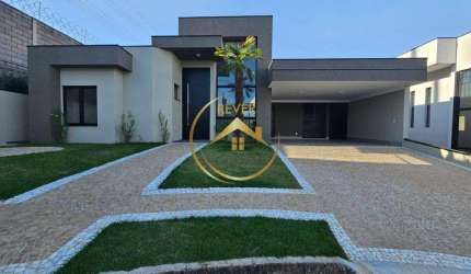 Casa à venda em Valinhos, Chácaras Silvania, com 3 suítes, com 200 m², Tabapuã