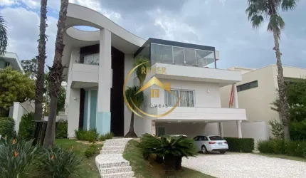 Sobrado à venda em Campinas, Alphaville Dom Pedro, com 4 suítes, com 465 m²
