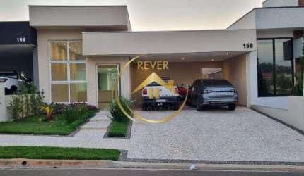 Casa à venda em Sumaré, Residencial Real Parque Sumaré, com 3 quartos, com 150 m²