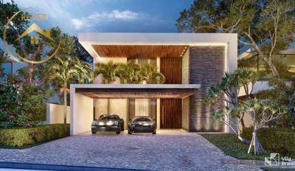 Sobrado à venda em Campinas, Alphaville Dom Pedro 3, com 4 suítes, com 378 m²
