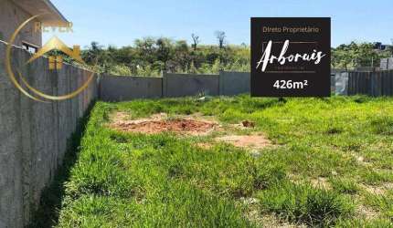 Terreno à venda em Campinas, Loteamento Residencial Arborais, com 426 m²