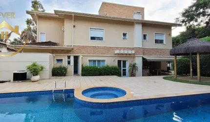 Sobrado para alugar em Campinas, Loteamento Alphaville Campinas, com 4 suítes, com 450 m²