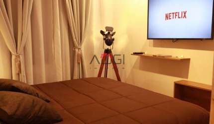 Apartamento com 1 dormitório para alugar, 44 m² por R$ 4.500/mês - Bela Vista - São Paulo/SP