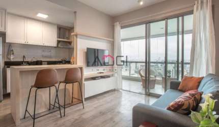 Apartamento com 2 dormitórios à venda, 76 m² por R$ 1.200.000,00 - Chácara Santo Antônio - São Paulo