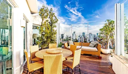 Cobertura à venda ou locação por R$ 8.200.000,00 ou R$ 42.500,00/mês em Brooklin Novo, São Paulo-SP