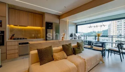 Apartamento mobiliado para venda no Tamboré com 3 suítes - Barueri/SP