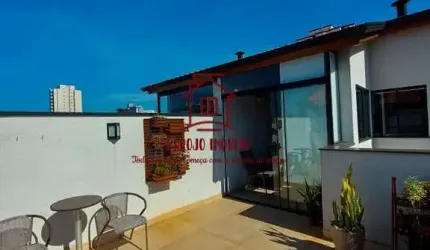 Cobertura para Venda em Santo André, santa maria, 2 dormitórios, 2 banheiros, 2 vagas