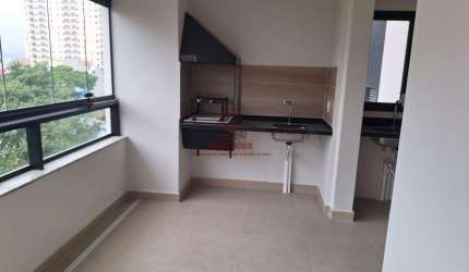 Apartamento para Venda em Santo André, Vila Assunção, 3 dormitórios, 3 suítes, 4 banheiros, 2 vagas