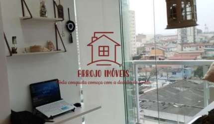 Apartamento para Venda em São Bernardo do Campo, Rudge Ramos, 1 dormitório, 1 banheiro, 1 vaga