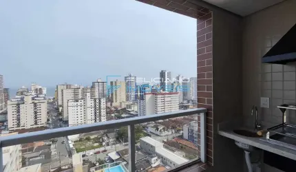 Apartamento com 1 quarto, Aviação, Praia Grande - R$ 349 mil, Cod: 4499