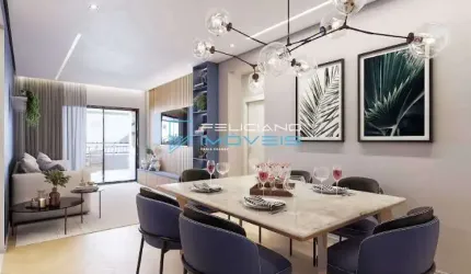 Apartamento com 2 quartos, Flórida, Praia Grande - R$ 670 mil, Cod: 5437
