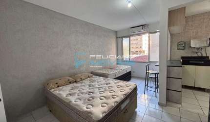 Kitnet com 1 quarto, Canto do Forte, Praia Grande - R$ 180 mil, Cod: 6122