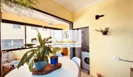 Apartamento 2 dormitórios, suíte, vista mar, garagem fechada