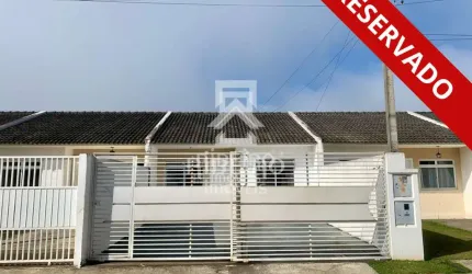 Casa em condomínio fechado com 2 quartos à venda na Rua Martins Follador, 307, Campo Largo da Roseira, São José dos Pinhais por R$ 230.000