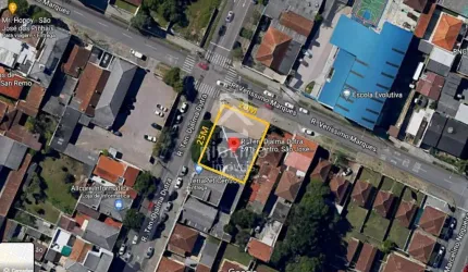 Terreno à venda na Rua Tenente Djalma Dutra, 591, Centro, São José dos Pinhais por R$ 2.000.000